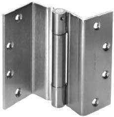 Swing Clear Full Mortise Bearing Hinges Three Knuckle Heavy Weight Series (Reversible) Recommended for use on high frequency and/or heavy wood or metal doors in schools, hospitals or other public