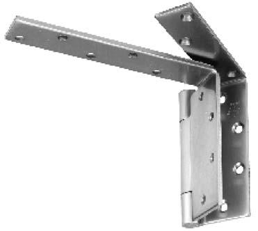 Full Mortise Anchor Hinges Three Knuckle Heavy Weight Anchor Hinge Series Surface Applied Door Closers Anchor hinge sets are used on doors where high traffic, abuse, or other door hardware place an