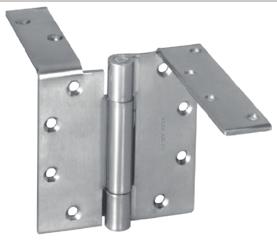 Full Mortise Anchor Hinges Three Knuckle Heavy Weight Anchor Hinge Series With 4" Door Leg Anchor hinge sets are used on doors where high traffic, abuse, or other door hardware place an unusual