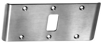 Rescue Hardware Double Lipped Strike Recommended for installations on hospital or nursing home bathroom doors along with our EP-5J and DS-6 Emergency Stop.
