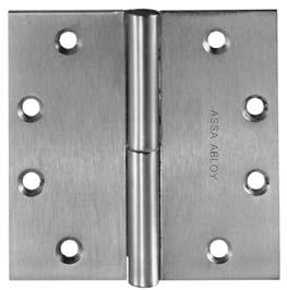 Magnetic Monitoring Hinge (MM Option) The McKinney Magnetic Monitoring Hinge is the only system on the market that permits field replacement of magnet and switch.