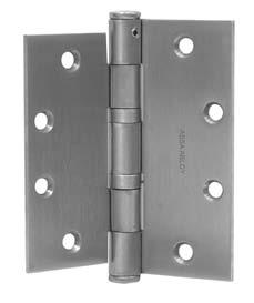 Full Mortise Interim Hinges Recommended for installations where door and frame are prepped for two different size hinges.