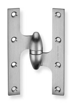 Specialty Hinges Decorative Hinges Olive Knuckle Recommended for use on interior or exterior hollow metal and wood frame doors.