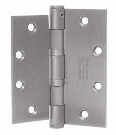 full Mortise Interim Hinges Recommended for installations where door and frame are prepped for two different size hinges.