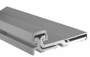 full SURfACE COntInUOUS GEARED HInGES MCK-22HD SERIES Designed mainly for retrofit applications. This hinge is applied to the exposed surface of the door and frame.