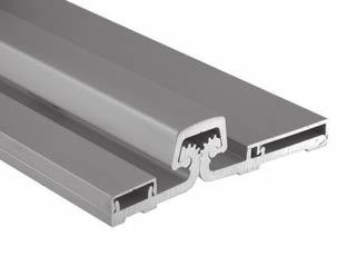 full SURfACE CEntER PIVOt COntInUOUS HInGES MCK-58HD SERIES Designed for retrofit work and can be used for new construction and renovation projects applications where the pivot point must be centered