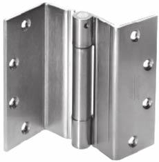 SWInG CLEAR full MORtISE BEARInG HInGES three Knuckle Heavy Weight Series (Reversible) Recommended for use on high frequency and/or heavy wood or metal doors in schools, hospitals or other public