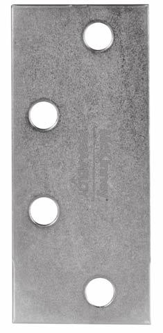 HInGE BACK PLAtES Hinge Back Plate Recommended for use with Half Surface Hinges. Available to fit popular half surface hinges for finishes see page 29 No.