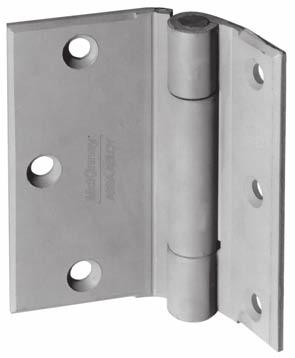 three Knuckle Heavy Weight Series (Reversible) Recommended for use on high frequency and/or heavy weight wood or metal doors in schools, hospitals or other public buildings where heavy traffic is