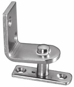 LIGHt WEIGHt DOUBLE ACtInG Gravity Pivot Hinge Recommended for use on double acting wood Louvre doors.