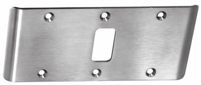 RESCUE HARDWARE Double Lipped Strike Recommended for installations on hospital or nursing home bathroom doors along with our EP-5J and DS-6 Emergency Stop.