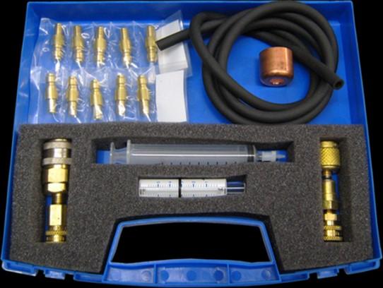 Stop leak detection The dangers of the A/C Stop-Leak have become such an issue that a few years ago an overseas manufacturer developed a Stop-Leak detection kit as it is clearly a growing problem not