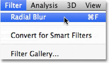 Blur, or press Ctrl+Z (Win) / Command+Z (Mac).