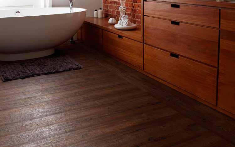 Kings Oak Rich chocolate tones, precision detailing, a large format plank and an authentically