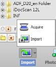 9 Information Access the idocscan D20 Help file. 10 Display Area Scanned Images will be displayed as thumbnails.