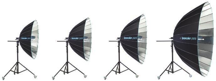 Kit purchase price: pack, head, battery & case - 3,965 broncolor Parabolic Reflectors Para 88P Kit Purchase: 2030 Rent: 38 per day Para 133P Kit Purchase: 2195 Rent: 44 per day Para 177P Kit