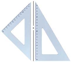 Engineering Graphics (2110013) Introduction A set square is an object used in engineering and technical drawing, with the aim of providing a straightedge at a right angle or other particular planar