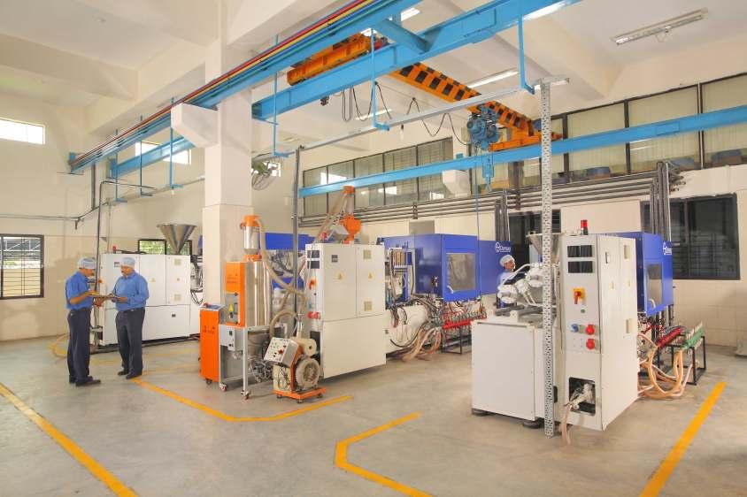 RPC is equipped with a range of modern injection moulding machines from 45 ton up to 400 ton, which allow us to