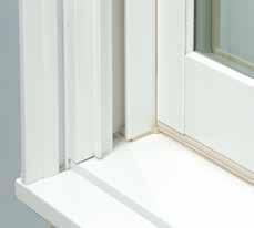 hundreds of standard and custom sizes Glazing Windsor Glazing System provides 3/4" double pane insulated glass; Cardinal LoE 366 glass standard; tinted, tempered, obscure and laminated glass