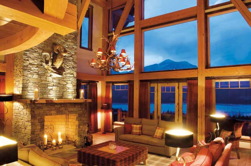 Pinnacle Picture Windows and In-swing Patio Door. Bighorn Chalet in Revelstoke, Canada. Windsor Provides a Solution for Every Project Windsor Windows & Doors can help you bring your vision to life.