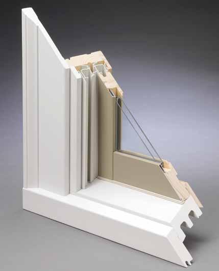 Legend HBR Windsor s finely crafted windows combine the traditional beauty of our Legend frame and low-maintenance aluminum clad sash with a stain-grade wood interior.