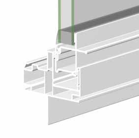 performance Integral lift/pull handle located on bottom rail for easy access and operation Integral weep system for sleek appearance; no flaps, no sponges or screens Glazing Windsor Glazing System