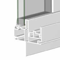 and operation Integral weep system for sleek appearance; no flaps, no sponges or screens Vinyl sash rollers for easy operation and durability Glazing Windsor Glazing System provides 3/4" double pane