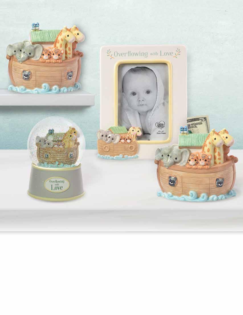 Overflowing With Love! Illuminates soft glow! Contents not included. Noah s Ark LED Nightlight 2 AAA Batteries Included Height: 5.5" 173433 12/Ctn.