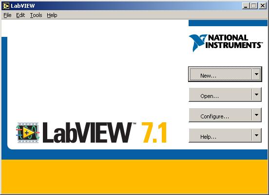 LabVIEW Start Up LabVIEW will be explored