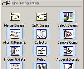 LabVIEW Extras Manipulating Multiple Signals In order to run multiple signals through a VI (FFT, Waveform Graph ) signals