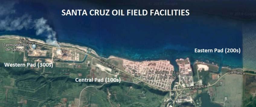 of Cuba s northern fold belt which continues into Block 9 Discovered in 2004; initially tested at 1,250 barrels