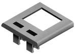 Snap-ction Snap-in Mount Pushbuttons Series M00 T65.5 (.5mm) Square ap Material: Polycarbonate inish: lossy T07 ezel Material: Polycarbonate inish: lossy ontact factory for matte finish.