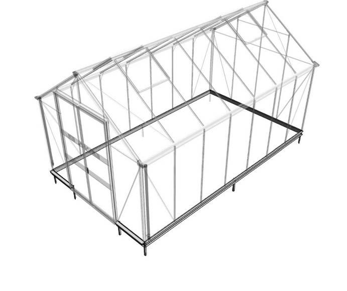 Dear Customer, Congratulations on purchasing your new Eden Zero threshold TM greenhouse. Before you start, please read the instruction booklet supplied with your greenhouse thoroughly.