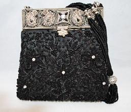 BLACK LACE Black and daring zari style embroideries, studded