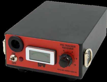 To locate a pig equipped with a SPY Transmitter, the SPY 23 HZ Receive (Pig Tracker