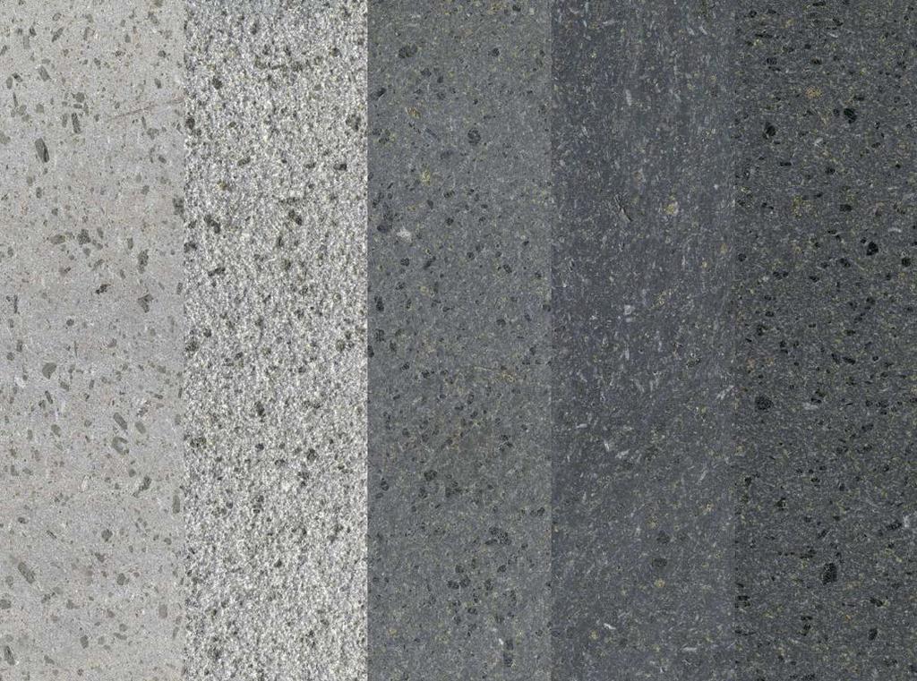 Etna Grey { Shades Lava stone (basalt) quarried at the base of the mountain has a fine grain texture - with no