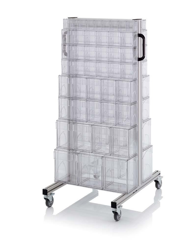 SYSTEM TROLLEYS FOR TIPPING BOXES AVAILABLE UP FROM 1 PIECE! No minimum purchase order.