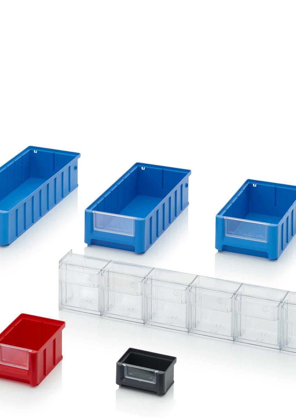STORAGE BOXES WITH OPEN FRONT