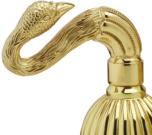 Crystal, Polished Brass Finish KE40 Towel Ring Shown in Polished Brass Finish KE50