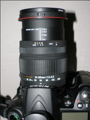 Lens Focal Length The 18mm to 125 mm lens covers a wide range of photographic requirements, from wide angle to telephoto.
