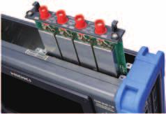 5 Voltage/Temp Unit MR8902 -- Measuring multiple temperature signals A single module lets you measure 15 channels of voltage or temperature (using thermocouples).