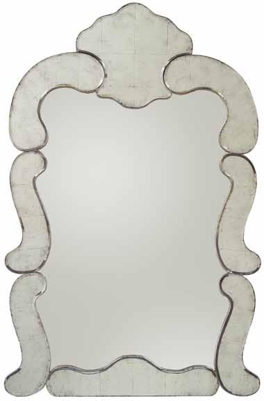 See JRM-0527 for the venetian silver version of this mirror.