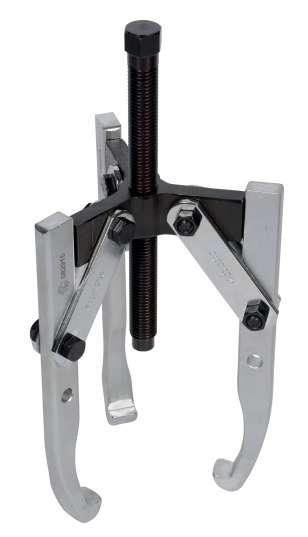 Double ended legs for external use. Drop forged steel legs, beam and jaws.