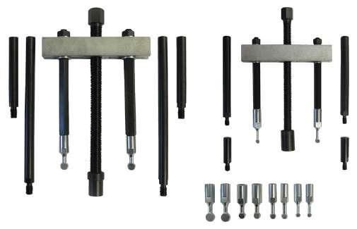 (To identify kit for bearings without an ISO reference, refer to puller spread and adaptor diameter).
