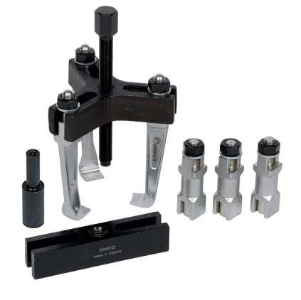 MECHANICAL PULLERS THIN JAW MECHANICAL PULLER KIT Makes 4 mechanical pullers Thin jaws enable access where clearance behind components is limited. Supplied in cardboard box.
