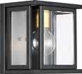 Bronze / Vintage Brass Accent / Clear Beveled Glass (4) 60W G25 max.
