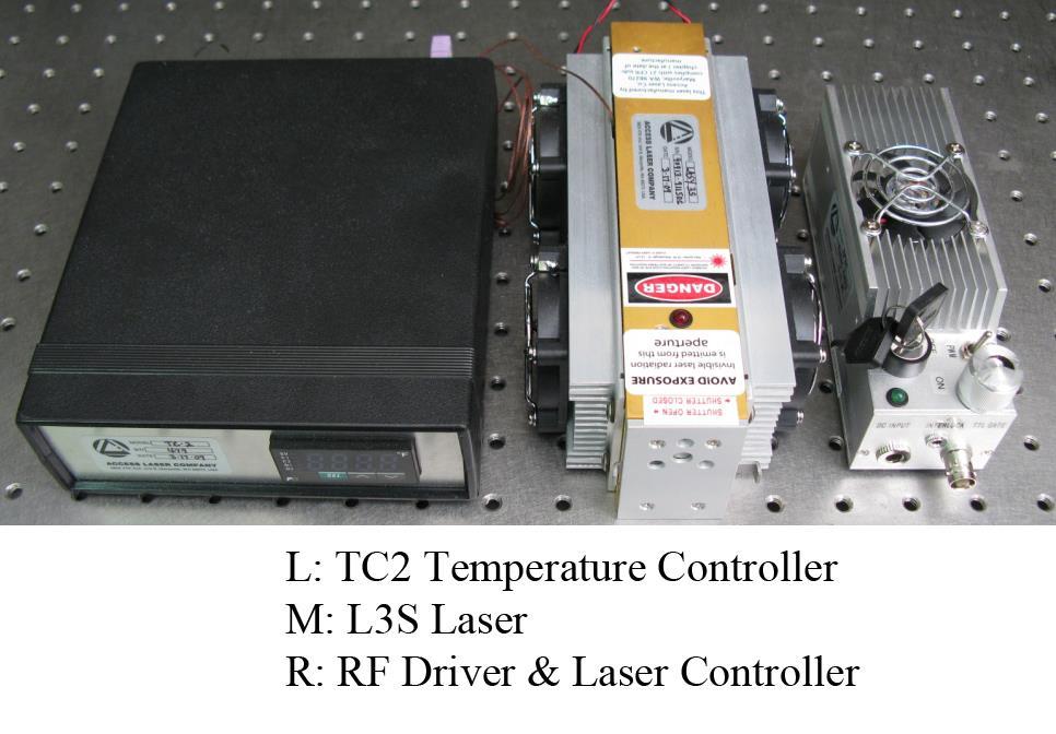 Stabilized lasers from Access Laser Company are made from Invar or other materials with high thermal
