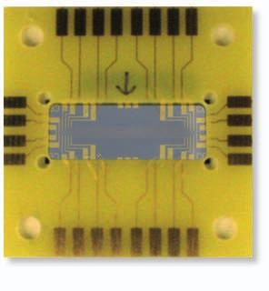 TERA8: Antenna for 800 nm The TERA8 is comprised of six dipole structures on one chip. With the "6 in 1" approach, highest bandwidth and highest sensitivity on one chip become a reality.
