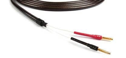 Chord Epic speaker cable Conductors: 2 x 12 AWG 19 strand silver-plated oxygen free copper. Conductor insulation: PTFE (Polytetrafluoroethylene).