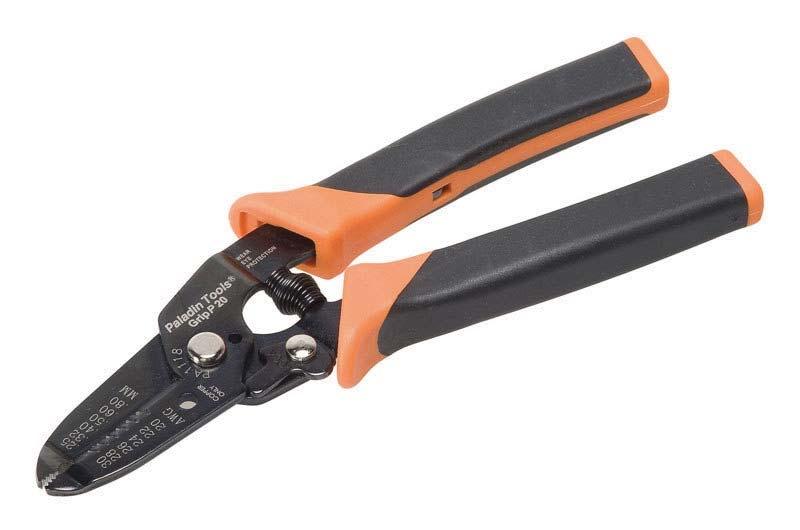Electrical Cutters & Strippers PA1117 Wire Stripper 22-10 AWG* PA1118 Wire Stripper 30-20 AWG * PA1123 Wire Stripper Bundle * Upgraded existing products with dual-material ProGrips for improved